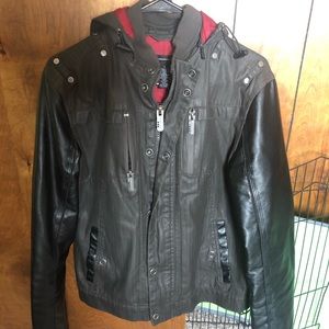 Leather jacket